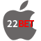 Aplicativo 22BETbet para iOS