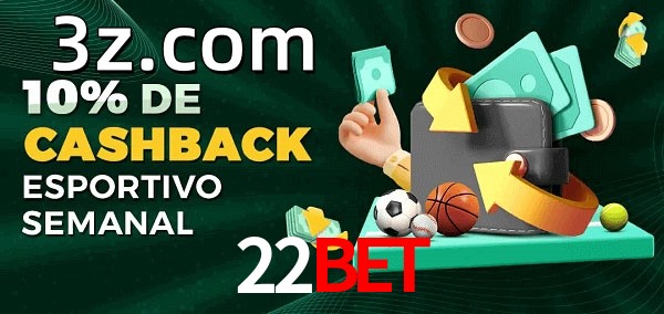 10% de bônus de cashback na 22BET