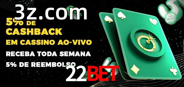 Promoções do cassino ao Vivo 22BET